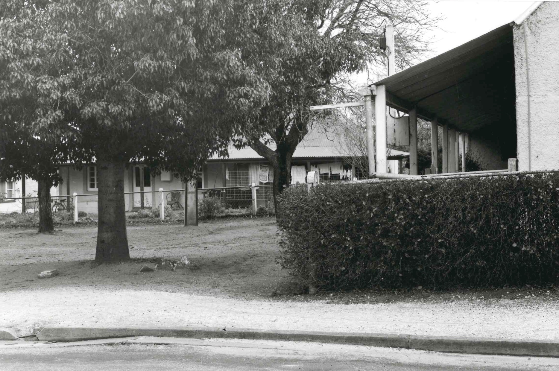 View of Goat Square House from Maria Street in 1979.