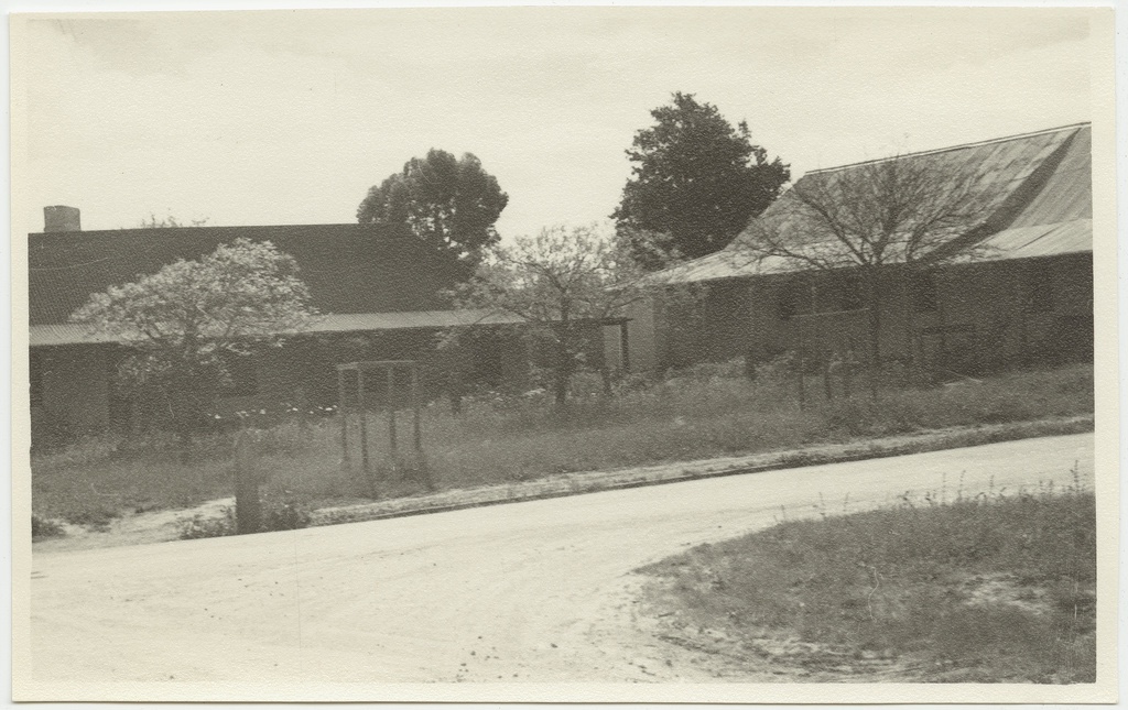 A view of Goat Square House taken from Goat Square in 1938.
